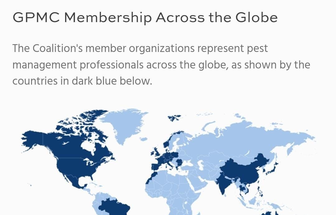 rejoint officiellement le bureau exécutif de la Global Pest Management Coalition