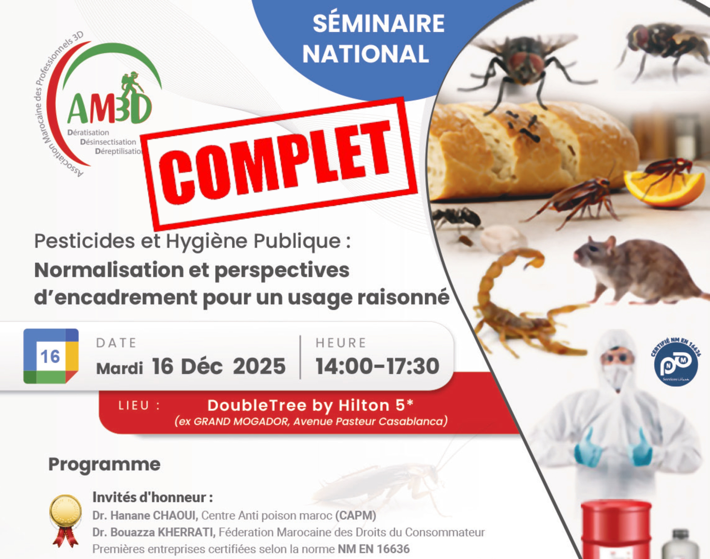 Séminaire National AM3D - 16 Décembre 2025